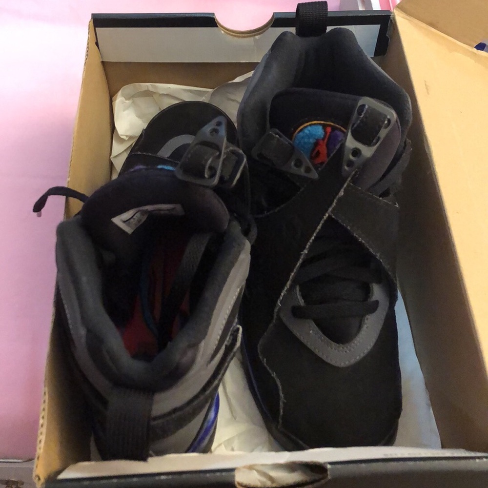 Aqua Jordan 8s